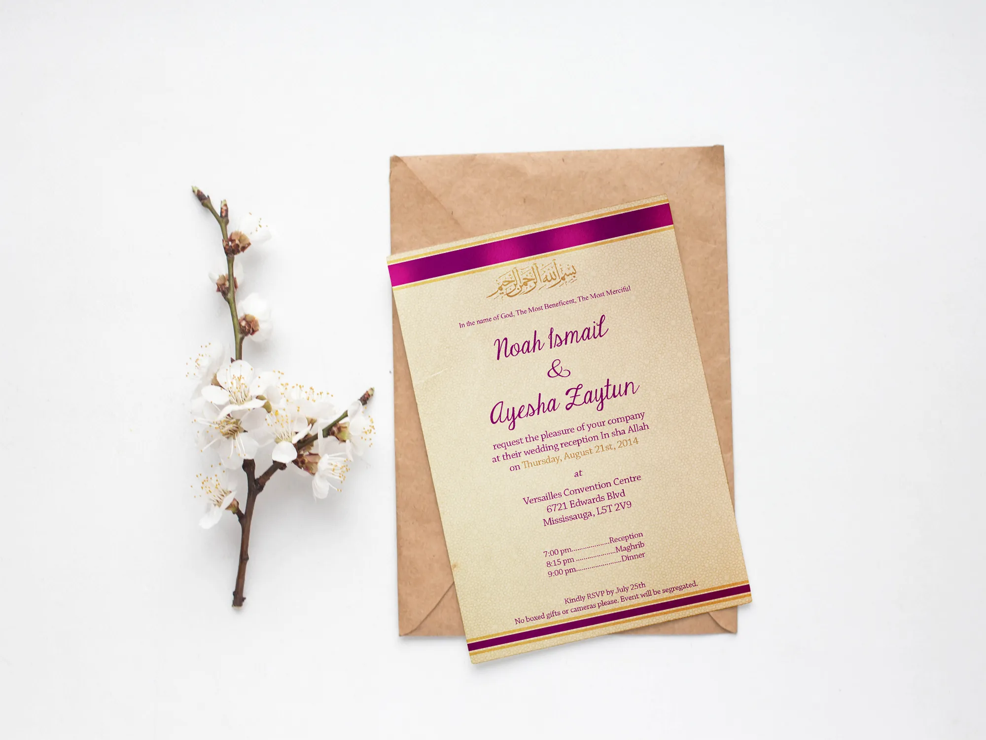 Wedding Invitation Project